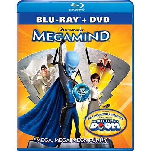 Megamind On Blu-Ray With Will Ferrell 2