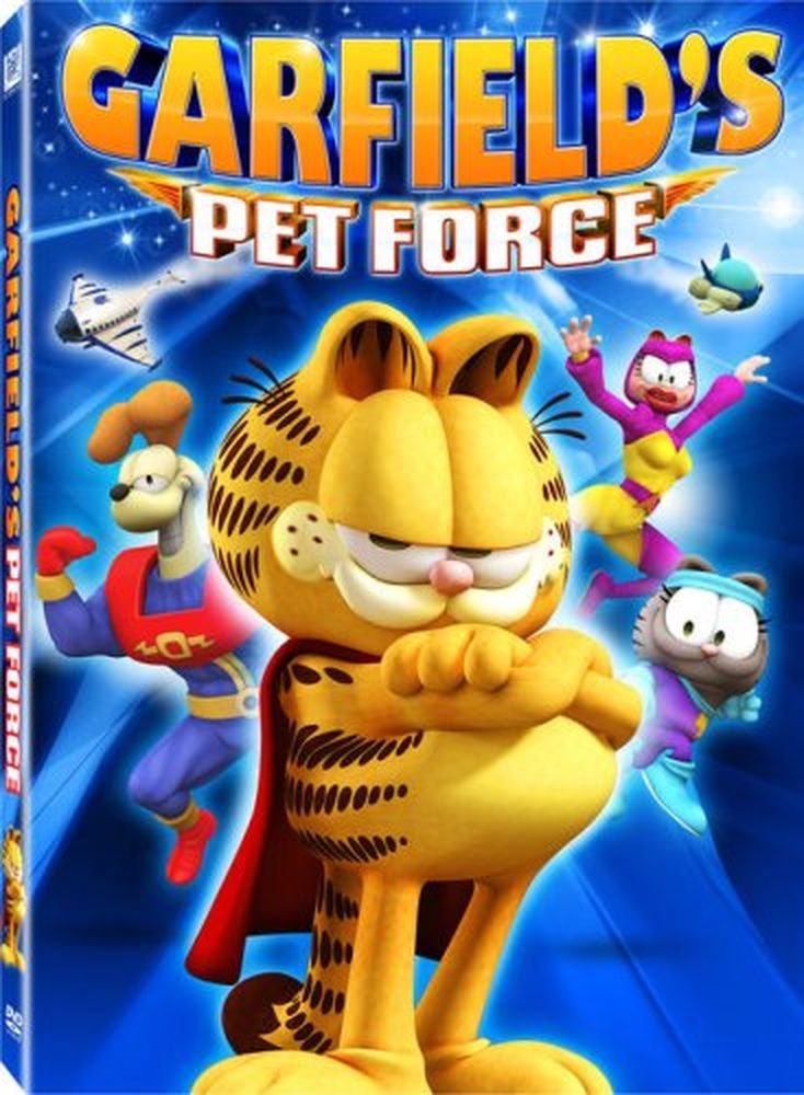 Garfield^s Pet Force On DVD With Frank Welker Animation