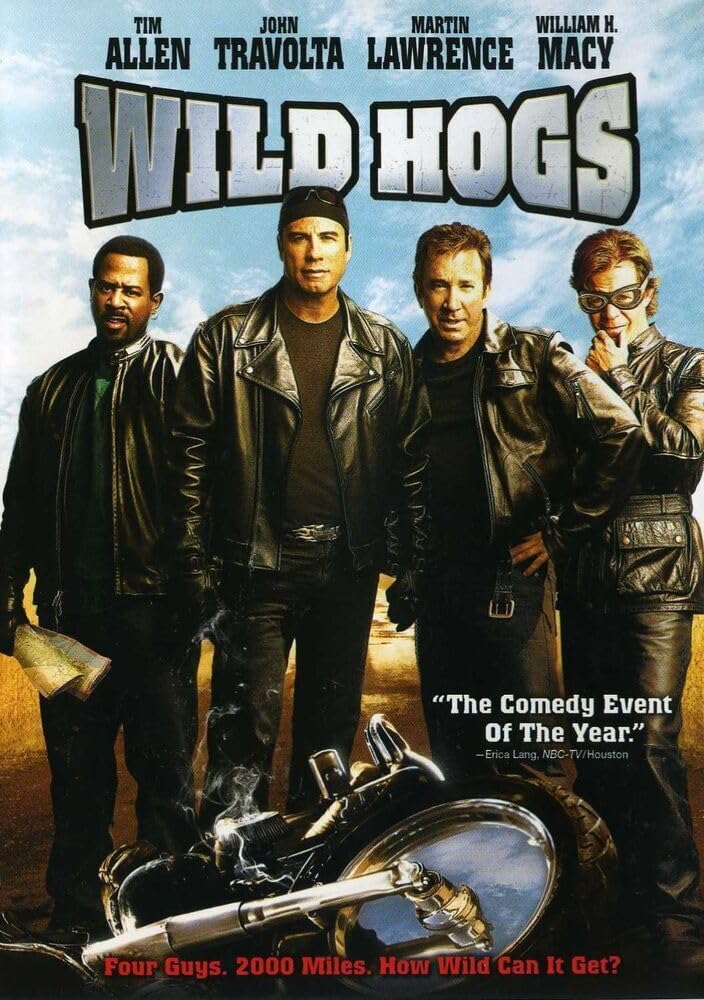 Wild Hogs On DVD with Tim Allen Disney Comedy