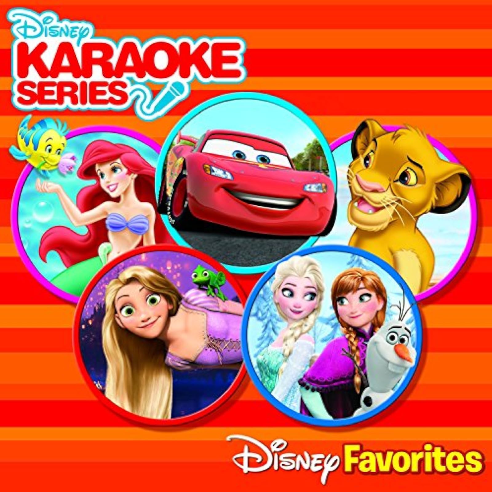 Image 0 of Disney Favorites By Disney Karaoke Series On Audio CD Album 2015