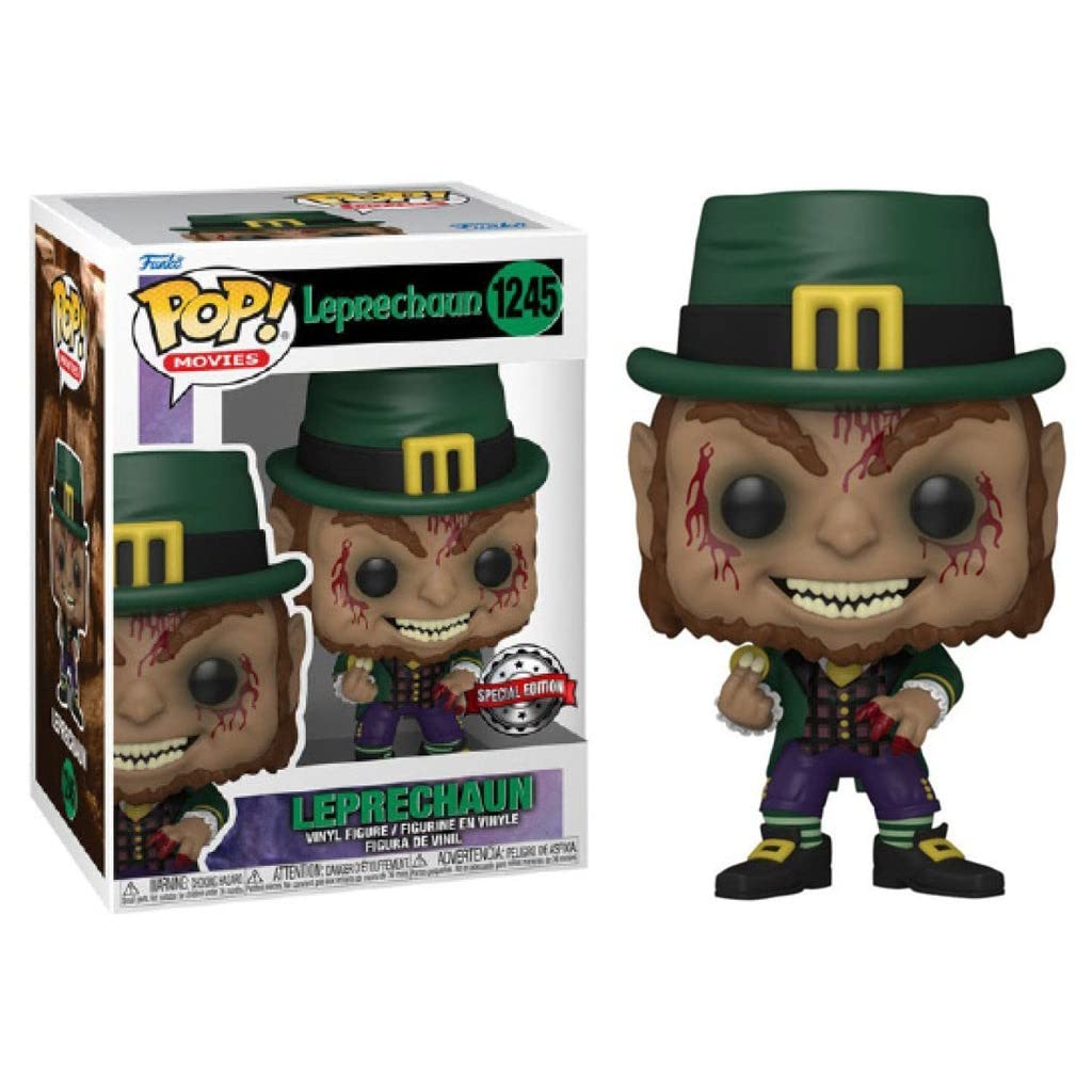 Image 0 of Funko Pop Movies: 1245 Leprechaun Leprechaun Bloody Collectable Vinyl Figure