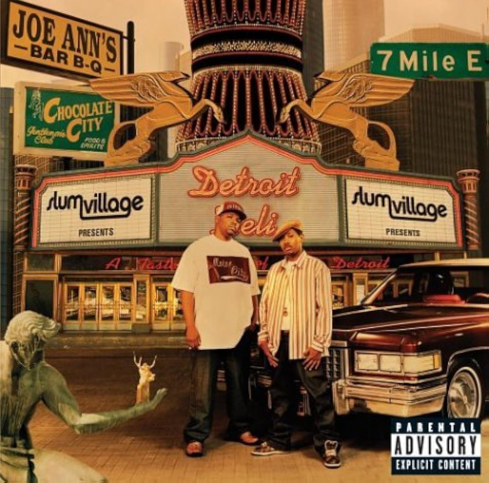 Detroit Deli: A Taste Of Detroit By Slum Village On Audio CD Album 200