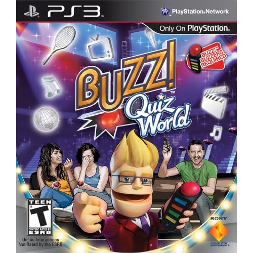 Buzz! Quiz World Game Only For PlayStation 3 PS3 Trivia