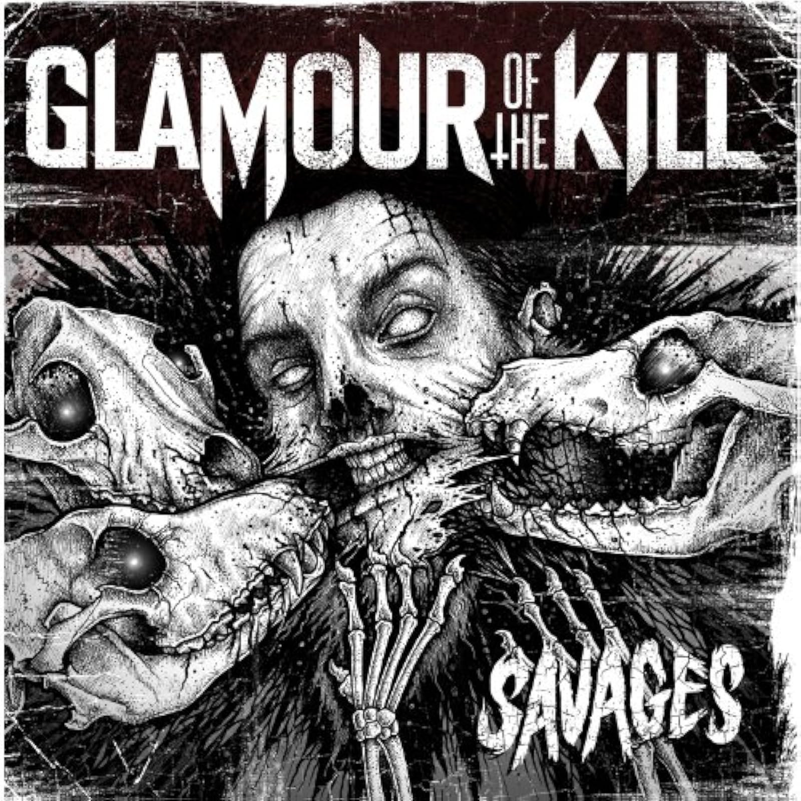 Image 0 of Savages By Glamour Of The Kill On Audio CD Album Pop 2014 Black