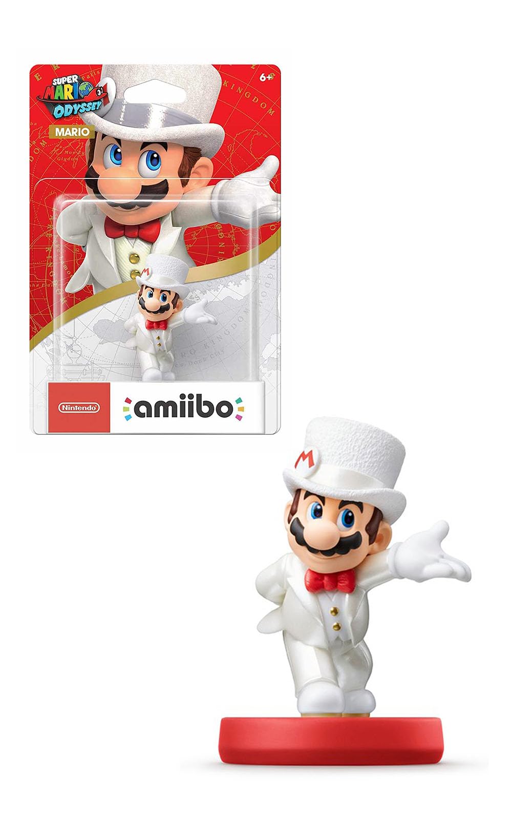 Image 0 of Nintendo Amiibo Mario Wedding Style Super Mario Odyssey For Nintendo Switch Figu