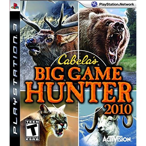 Cabela's Big Game Hunter '10 Game Only For PlayStation 3 PS3 Shooter