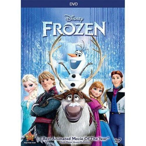 Frozen On DVD With Kristen Bell Disney Children