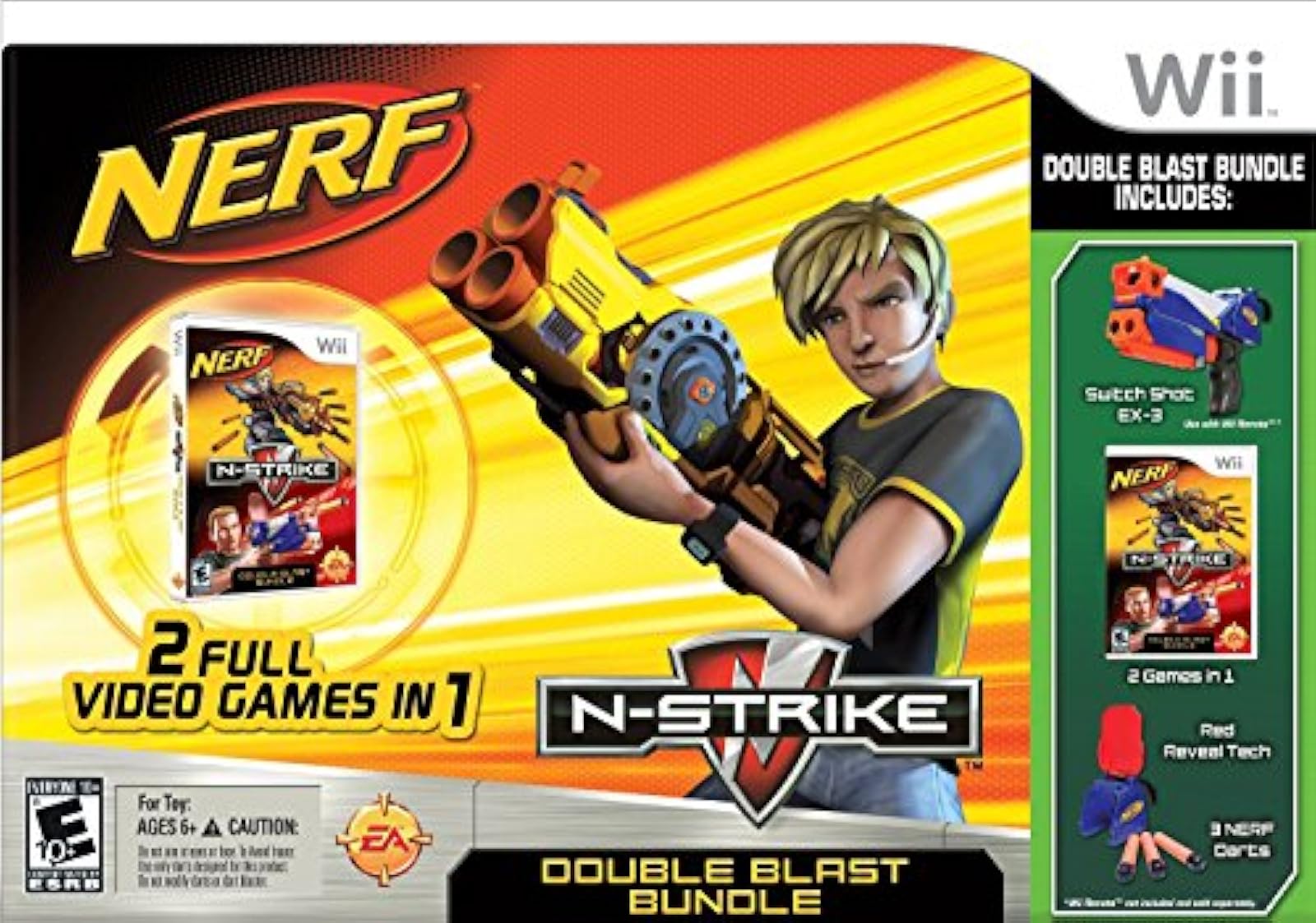 Image 0 of Nerf: N-Strike Double Blast 2010 For Wii Game Only 