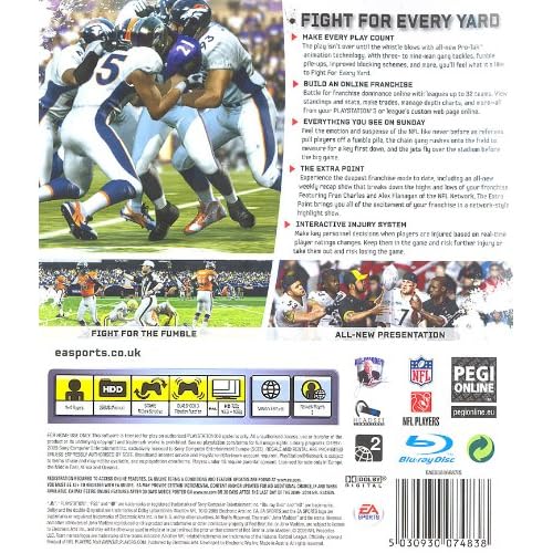 Image 3 of PS3 Madden NFL 10 For PlayStation 3 Football