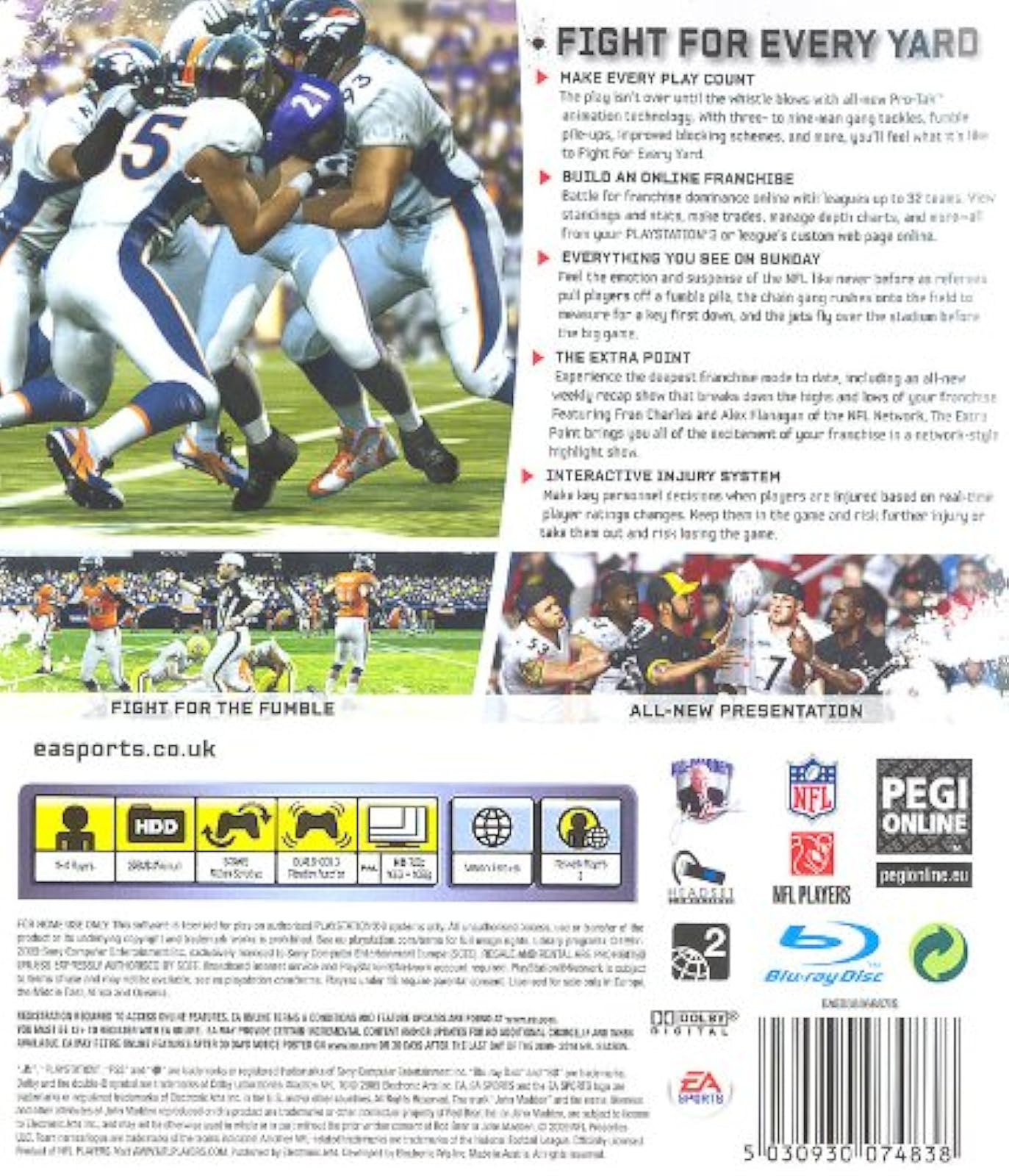 Image 2 of PS3 Madden NFL 10 For PlayStation 3 Football