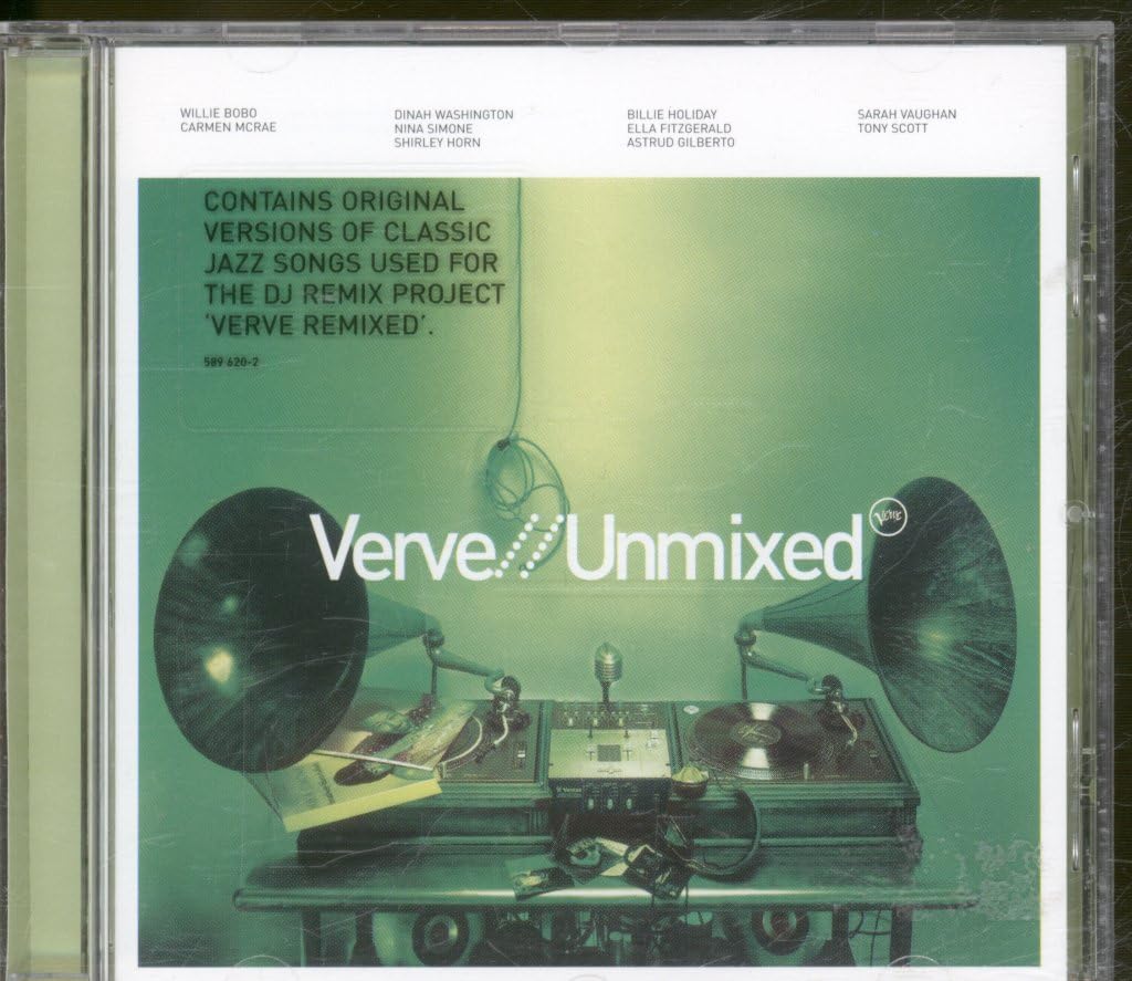 Verve Unmixed / Various On Audio CD Album Black 2006