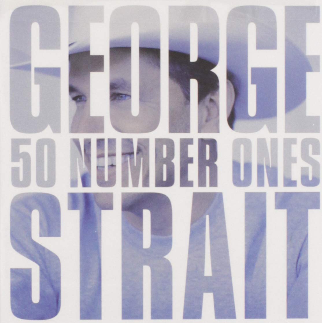 50 Number Ones By George Strait On Audio CD Album Black 2004