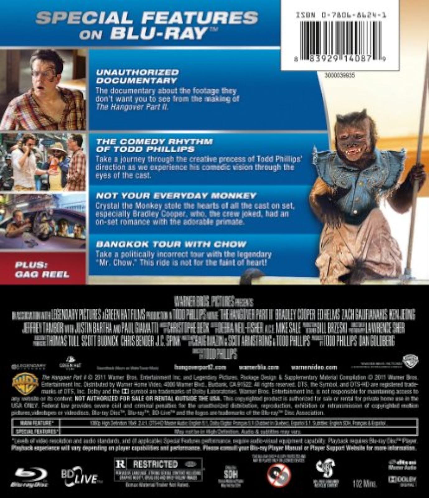 Image 2 of The Hangover Part II On Blu-Ray With Bradley Cooper
