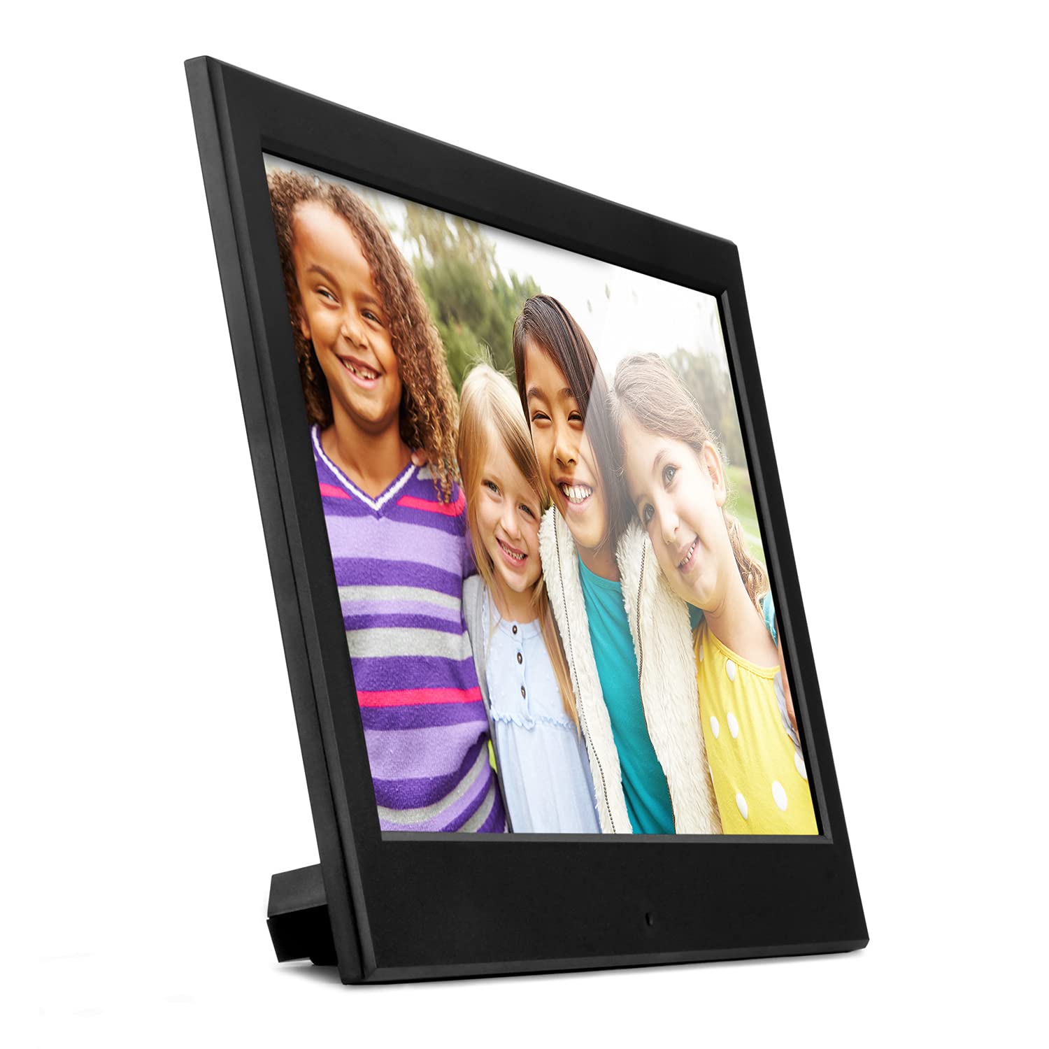 Aluratek 10 Slim Digital Photo Frame With 8GB Built-In Memory ASDMPF09 Black