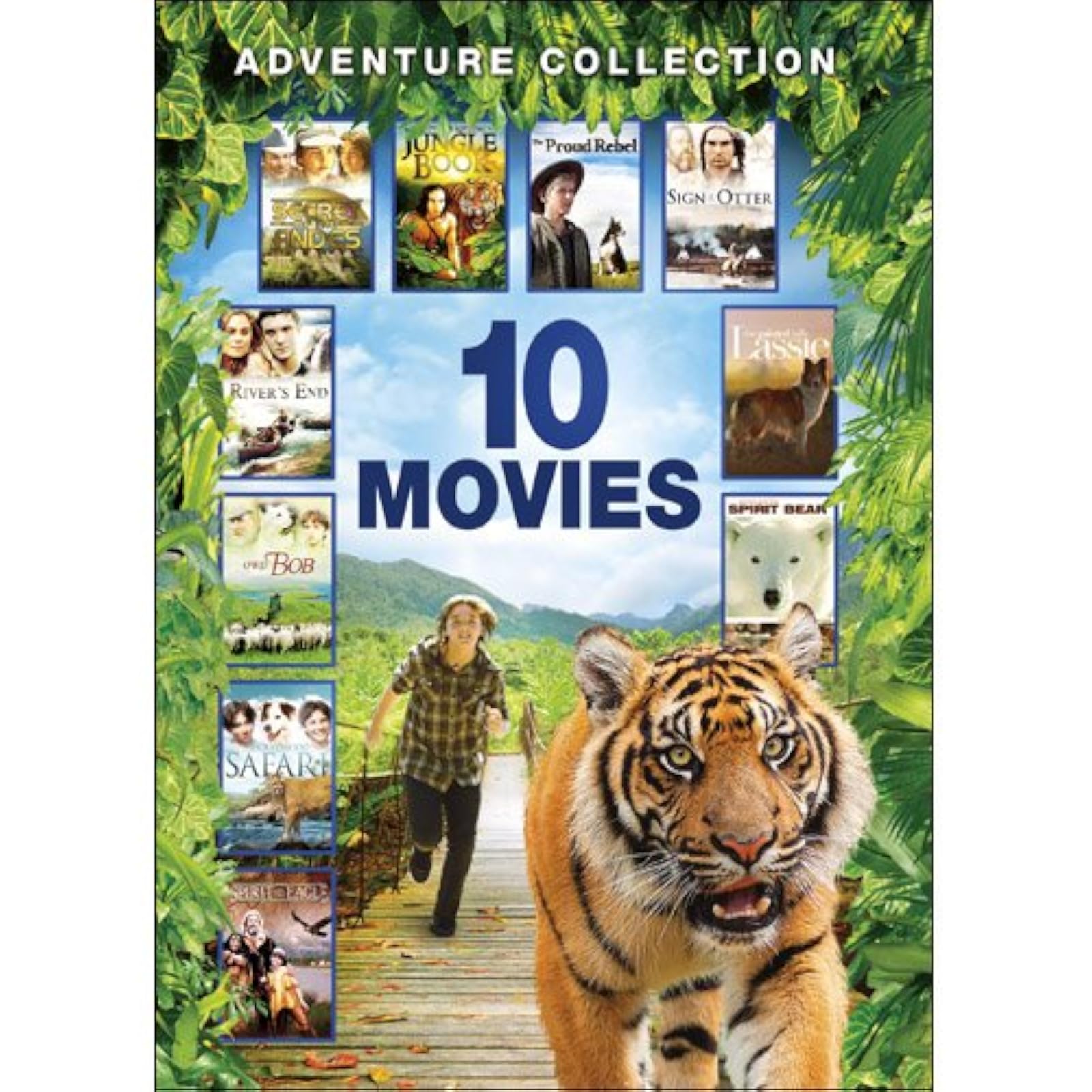 10-MOVIE Family Adventure Pack V.1 On DVD With James Cromwell 
