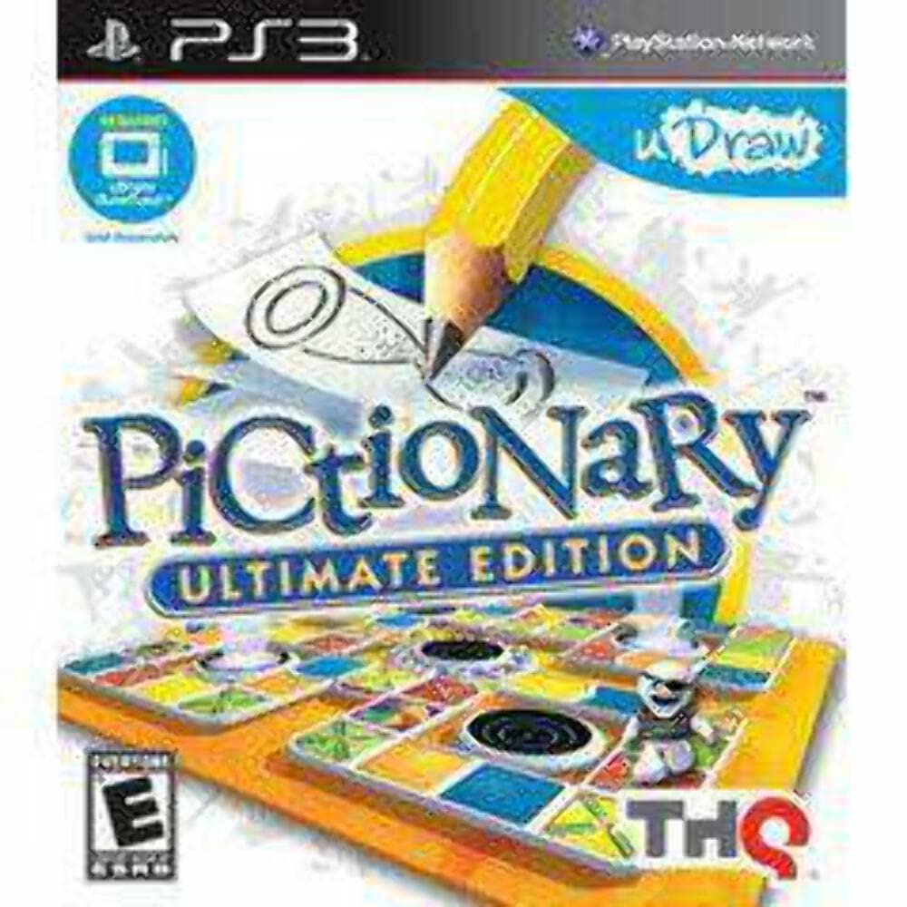 uDraw Pictionary-Ultimate Edition PS3 For PlayStation 3 Board Games