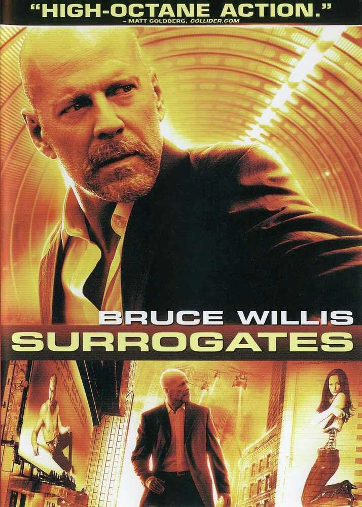 Surrogates On DVD With Willis Bruce Movie