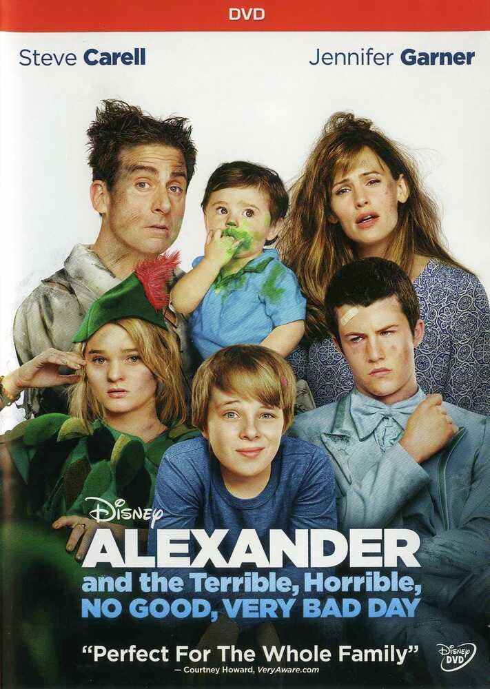 Image 0 of Alexander And The Terrible Horrible No Good Very Bad Day On DVD With