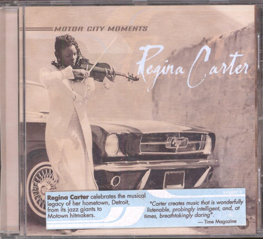 Motor City Moments By Regina Carter On Audio CD Album Black 2006