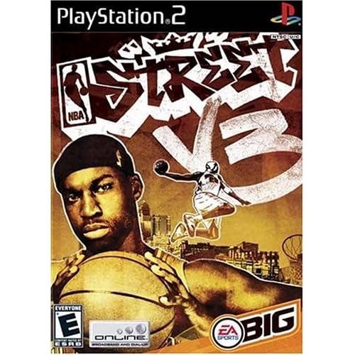 NBA Street V3 For PlayStation 2 PS2 Basketball Baseball