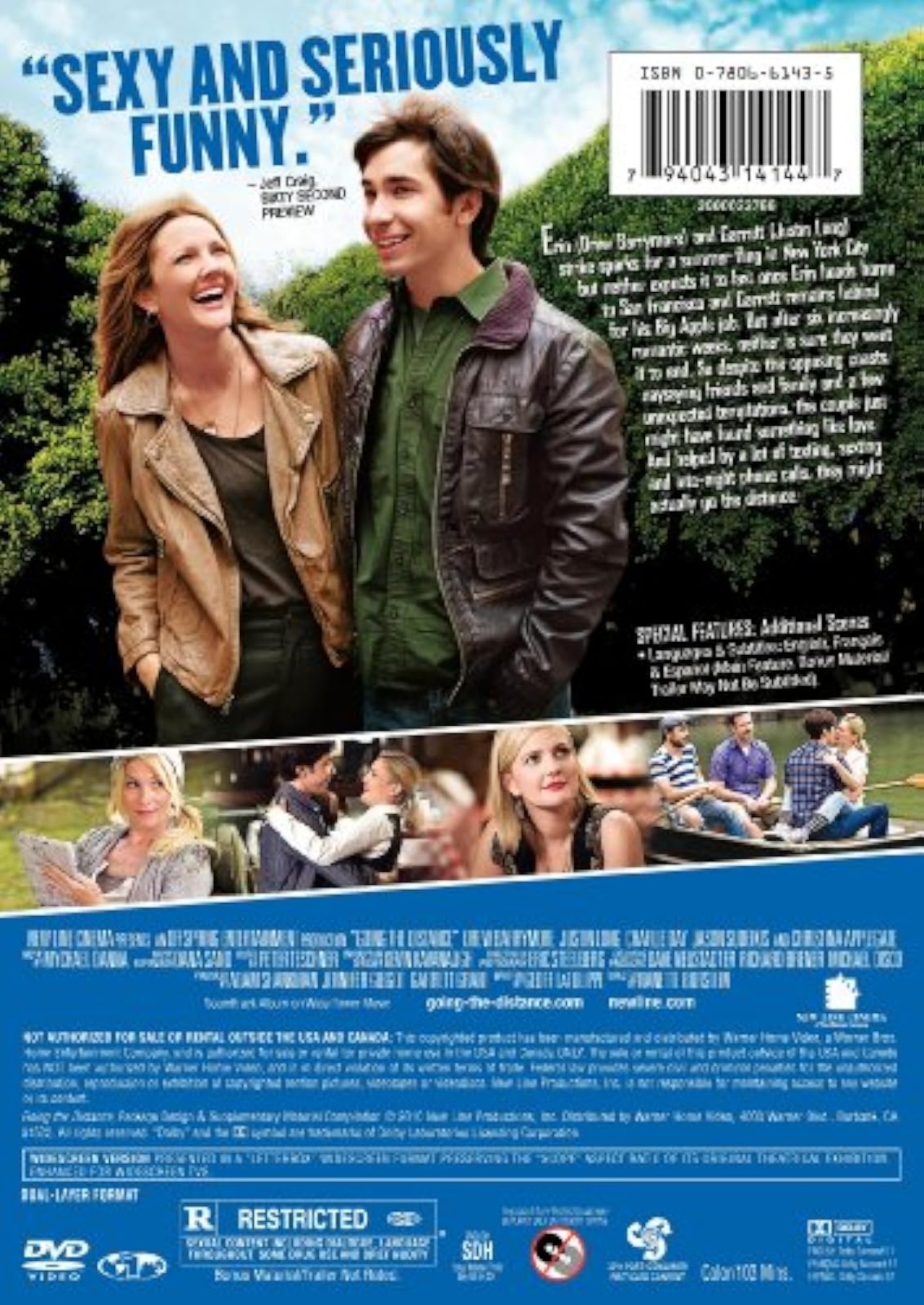 Image 2 of Going The Distance On DVD With Drew Barrymore Justin Long Charlie Day