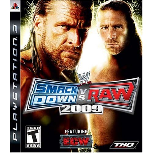Image 0 of WWE Smackdown Vs Raw 2009 For PlayStation 3 PS3 Wrestling