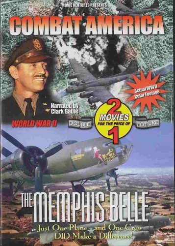 Combat America / Memphis Belle On DVD With Clark Gable