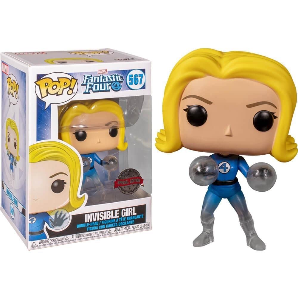 Funko Pop! Marvel: 567 Fantastic Four Invisible Girl Exclusive