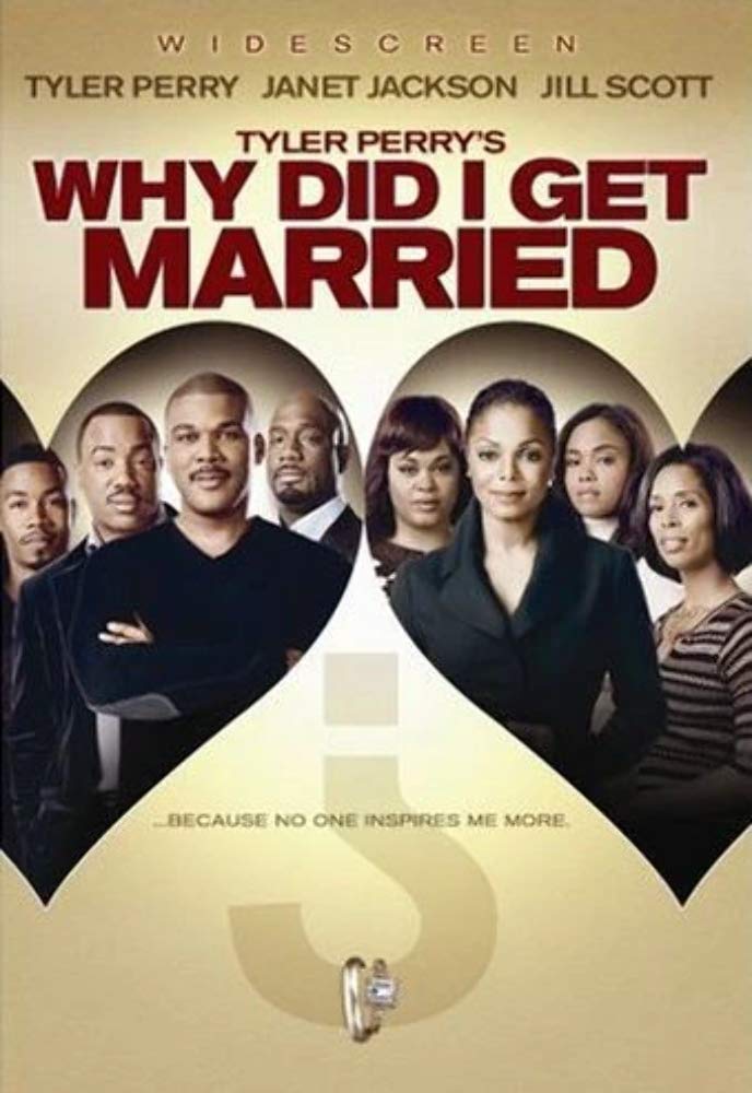 Tyler Perry^s Why Did I Get Married? Widescreen On DVD Comedy With Janet Jackson