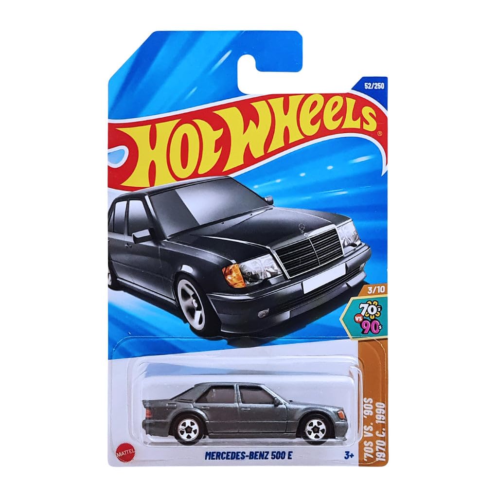 Hot Wheels Mercedes-Benz 500 E 70'S Vs 90'S 3/10 JBB60 Mainline 52/250