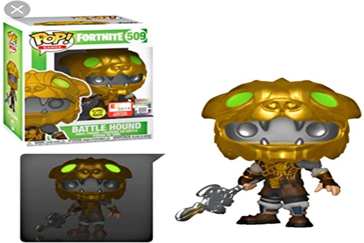 Funko Fortnite 509 Battle Hound Glow In The Dark E3 2019 Limited