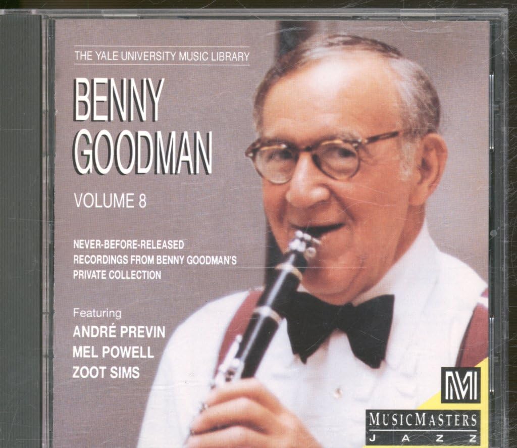 Vol 8 Yale Recordings On Audio CD By Benny Goodman Album 2007