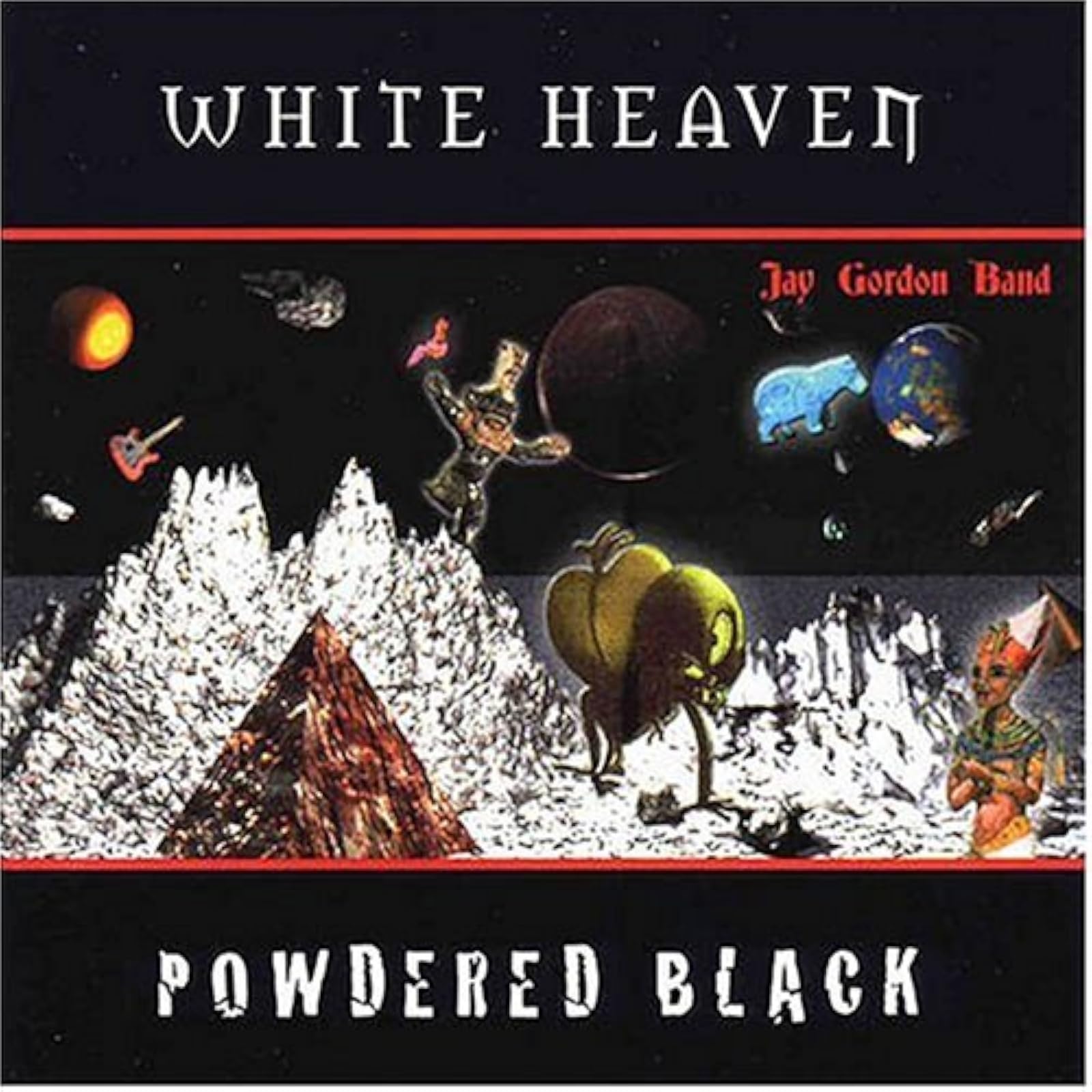 White Heaven Powdered Black By Jay Gordon On Audio CD Album 2004
