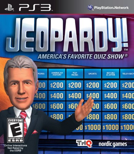 Jeopardy For PlayStation 3 PS3 Trivia