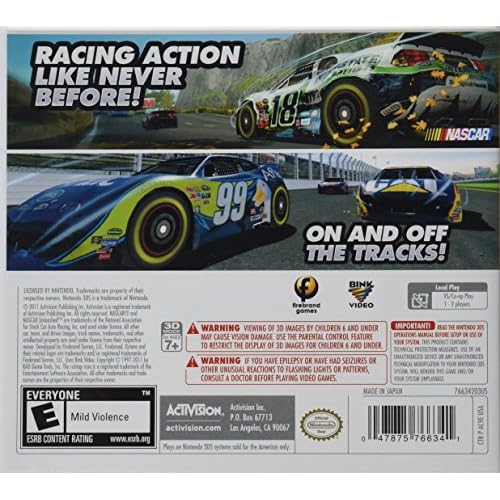 Image 3 of NASCAR: Unleashed For 3DS Racing