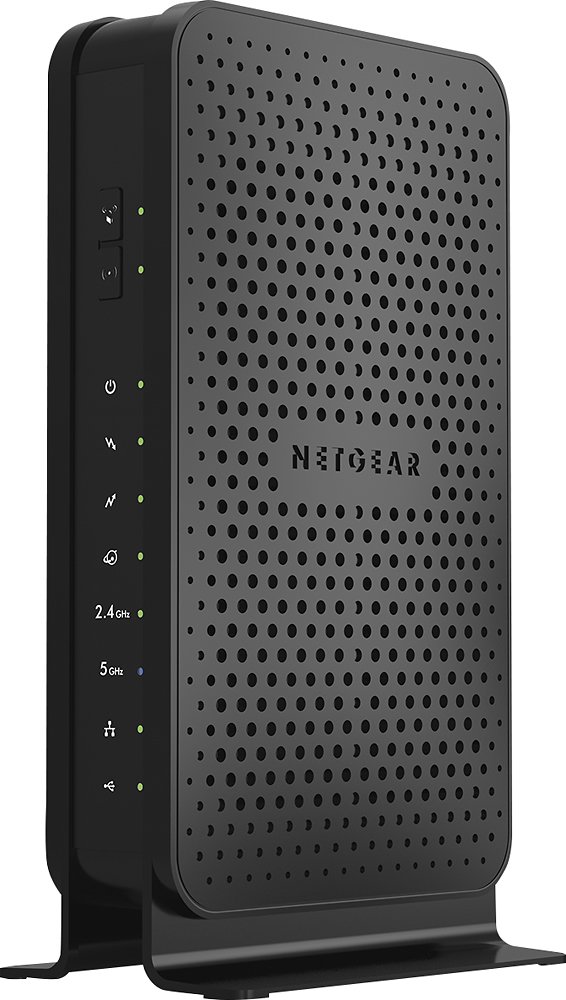 Image 0 of Netgear C3700-100NAS N600 8X4 WiFi Docsis 3.0 Cable Modem Router C3700