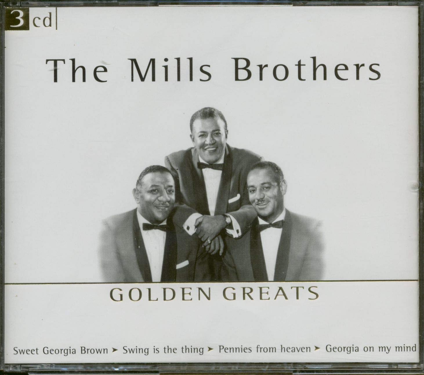 Golden Greats By Mills Brothers Performer On Audio CD Album Black 2007