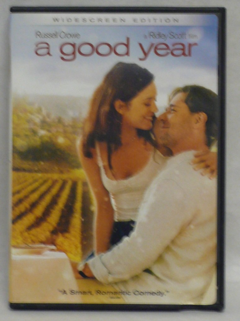 A Good Year On DVD With Russell Crowe Marion Cotillard Freddie