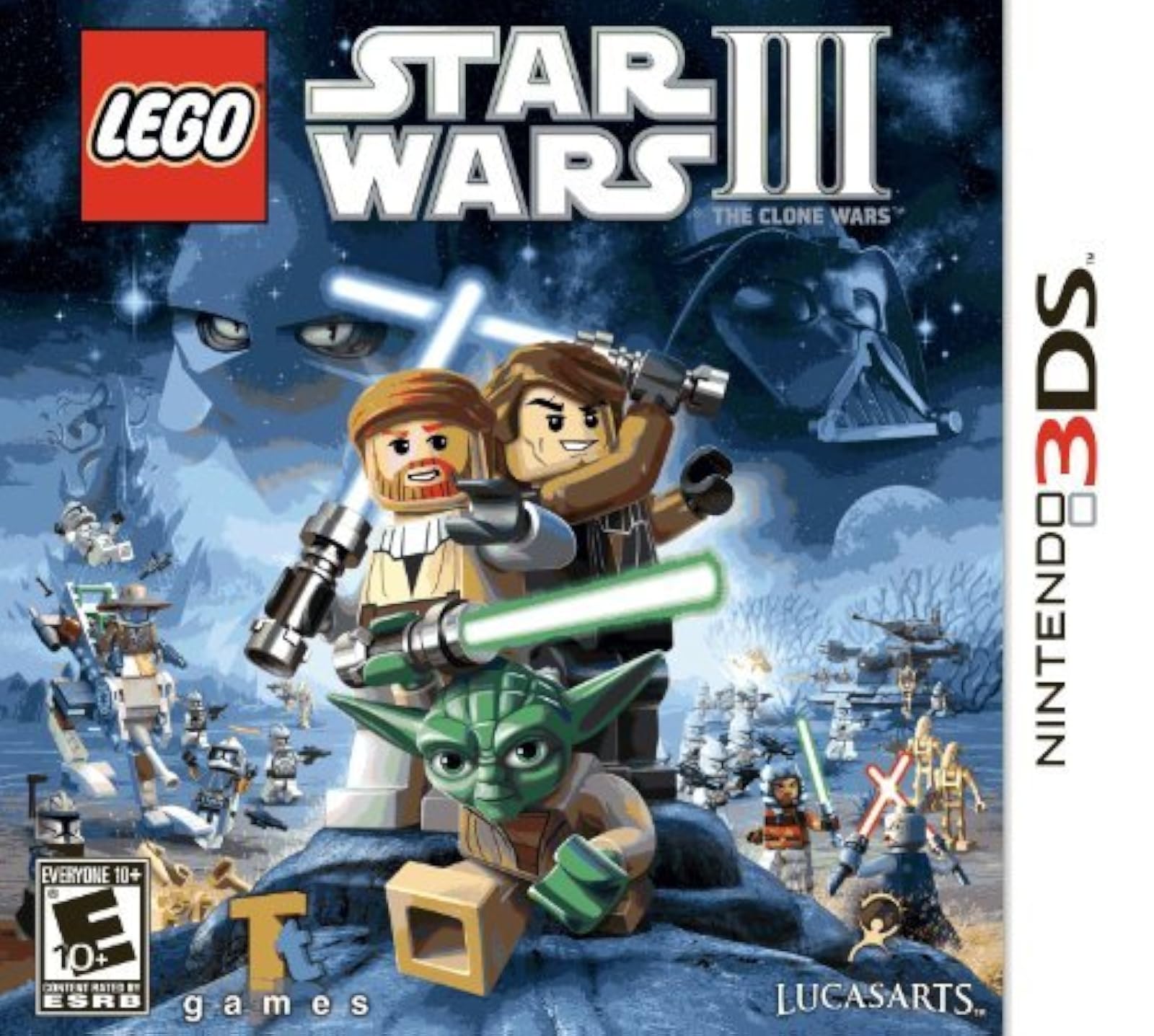 Lego Star Wars III The Clone Wars For 3DS Action