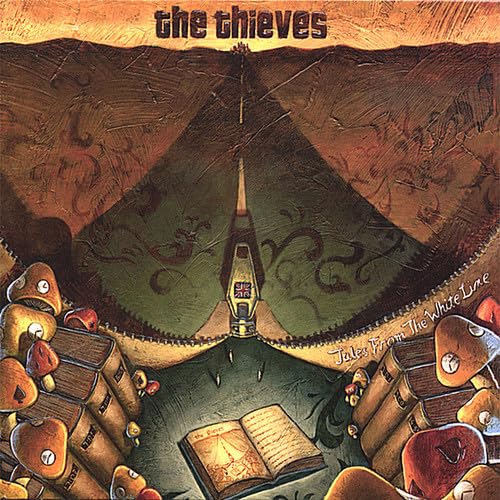 Tales From The White Line By Thieves On Audio CD Album Black 2007