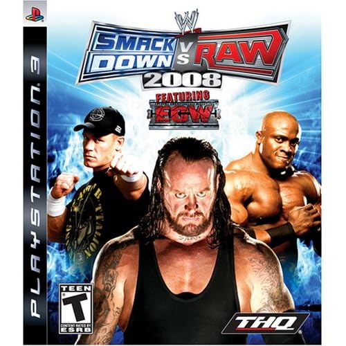 Image 0 of WWE Smackdown Vs Raw 2008 For PlayStation 3 PS3 Wrestling