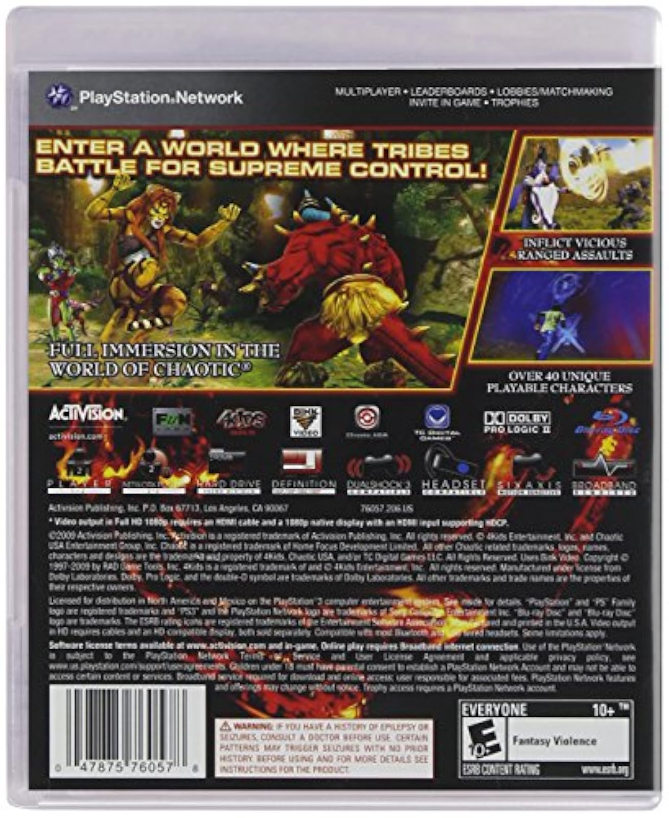 Image 3 of Chaotic: Shadow Warriors For PlayStation 3 PS3 Strategy