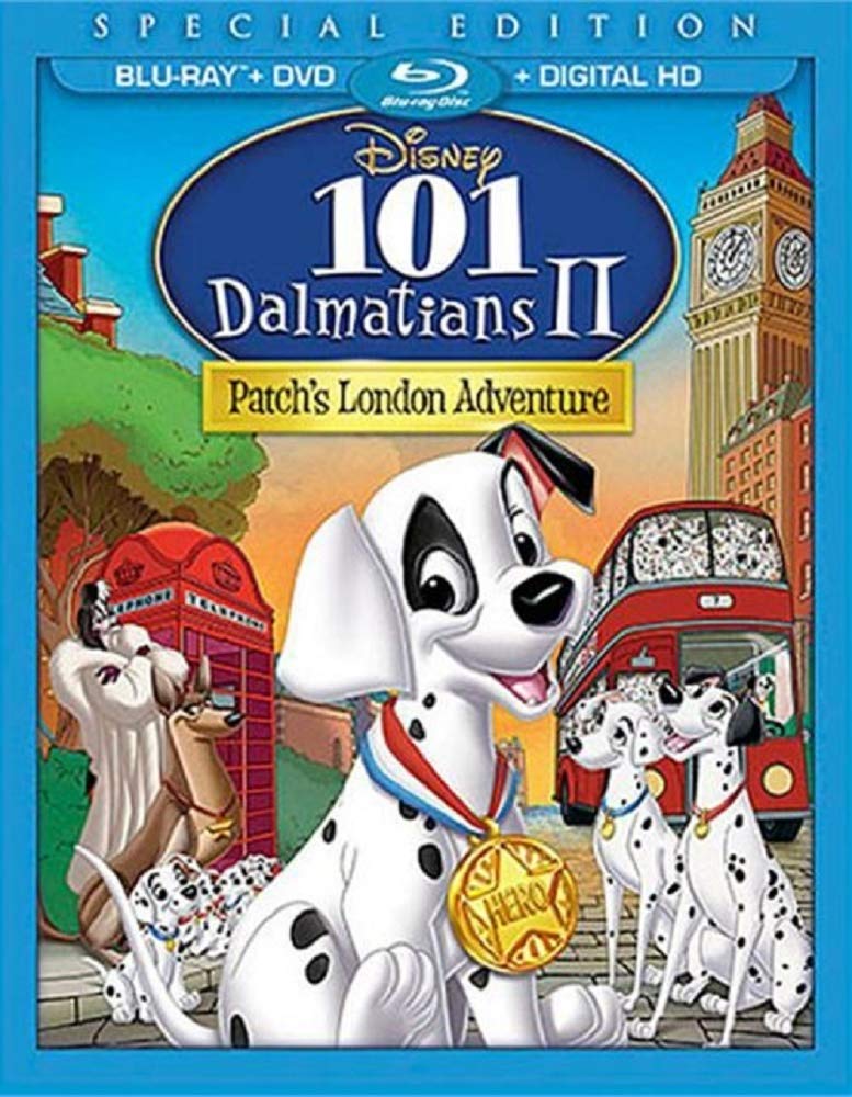 101 Dalmatians II: Patch's London Adventure On Blu-Ray Disney