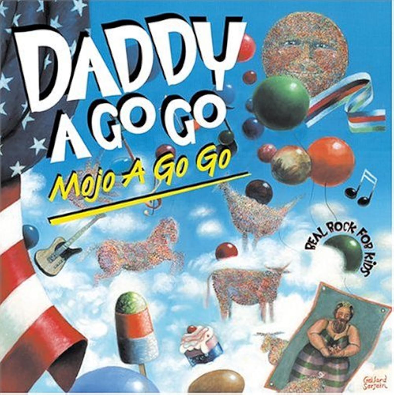 Mojo A Go Go Real Rock For Kids By Daddy A Go Go Performer On Audio CD