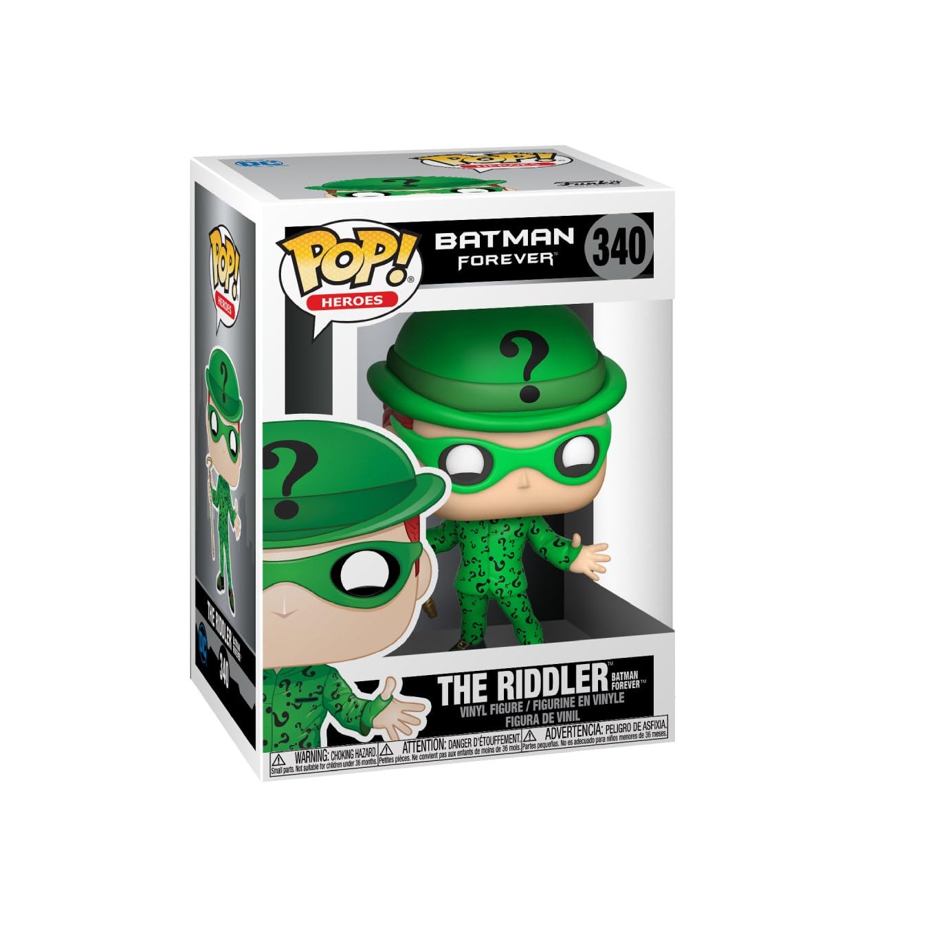 Image 0 of Funko Pop! Heroes: 340 Batman Forever Riddler Collectible
