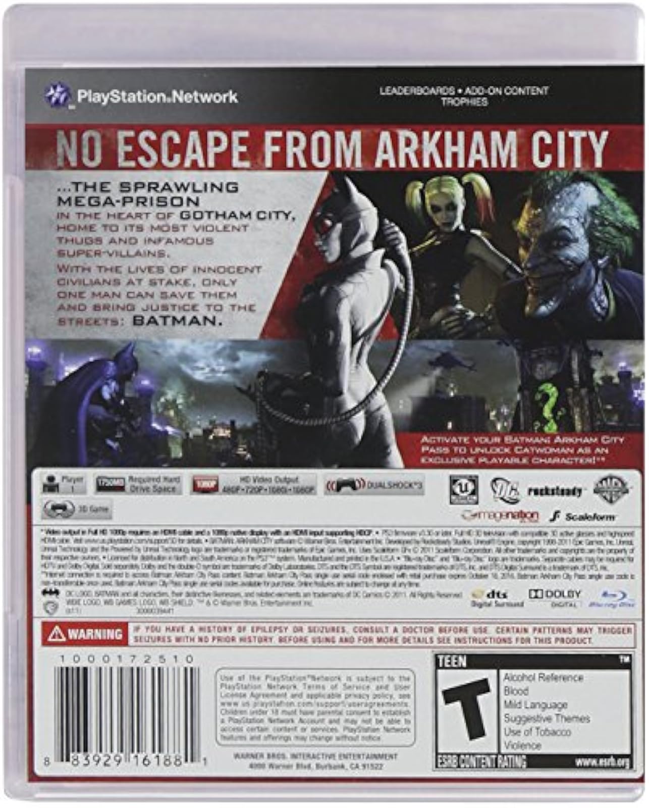 Image 3 of Batman: Arkham City For PlayStation 3 PS3