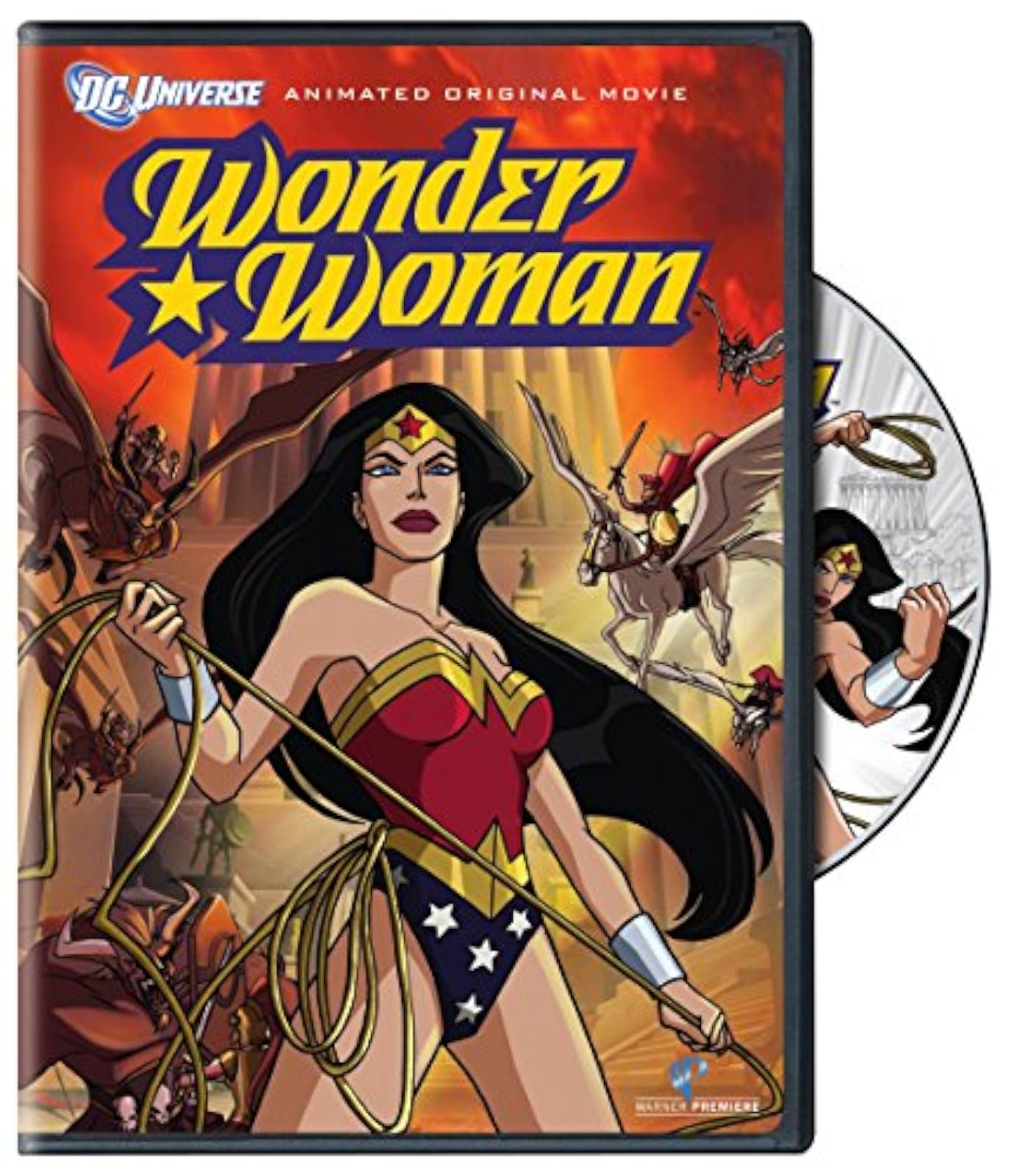 Wonder Woman On DVD With Keri Russell And Nathan Fillion 
