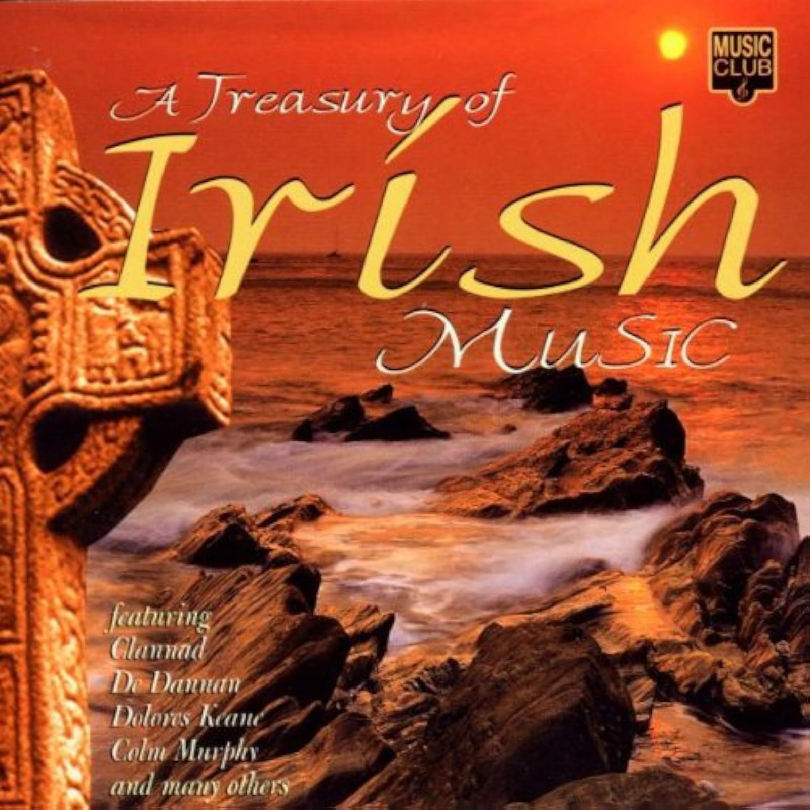 Treasury Of Irish Music On Audio CD Album Black 1998