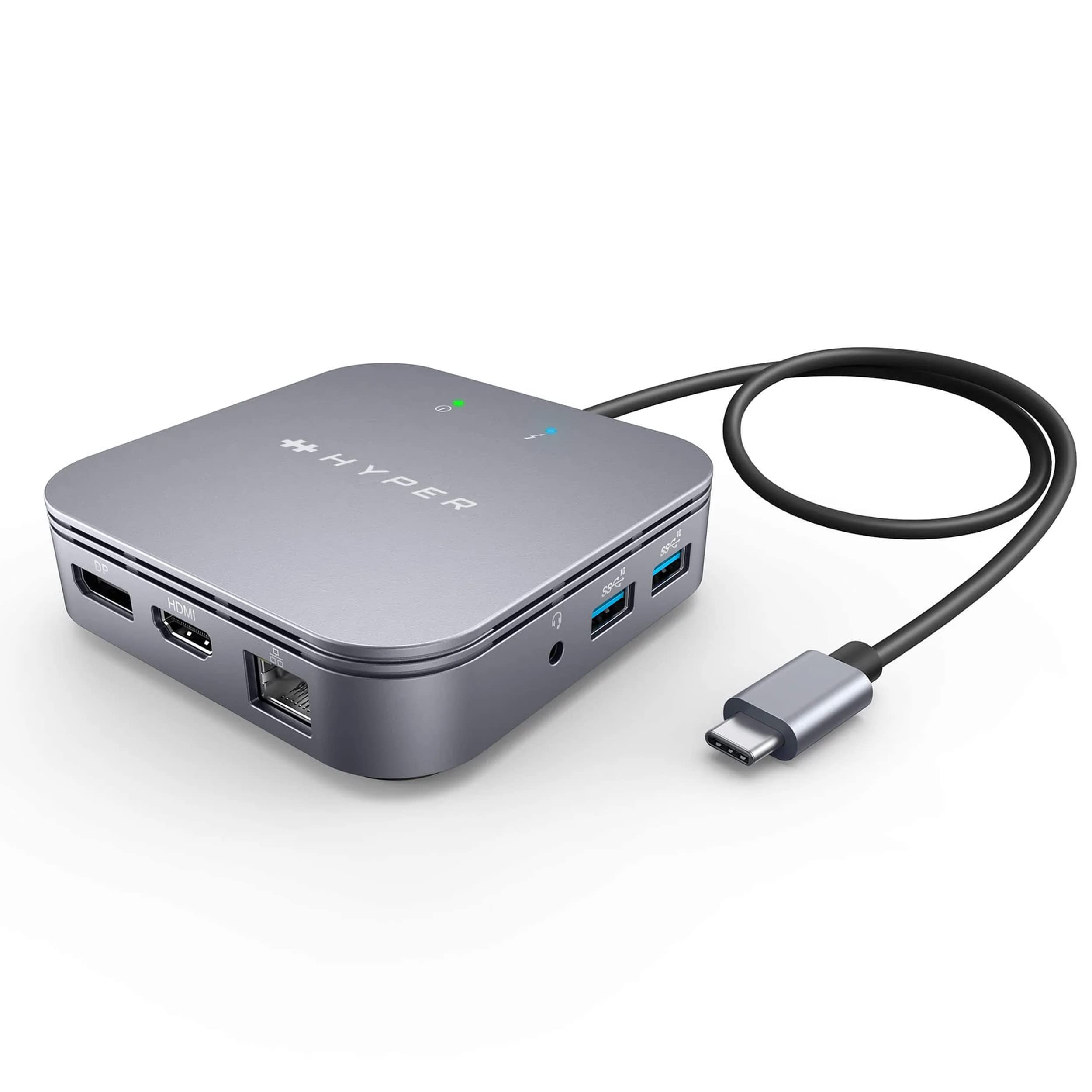 Image 0 of HyperDrive USB-C And Thunderbolt 4 Dual Monitor Dock 4K60Hz HDMI