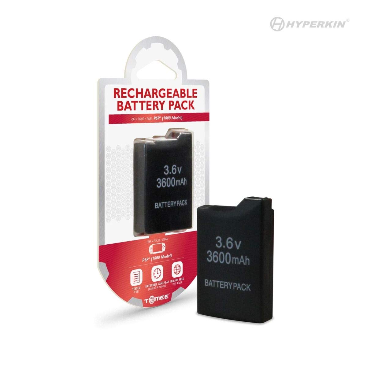 Image 0 of Tomee Rechargeable Battery For Sony 1000 For PSP UMD